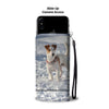 Jack Russell Terrier Print Wallet Case-Free Shipping-IN State