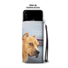 Staffordshire Terrier Print Wallet Case-Free Shipping-IN State