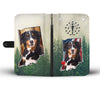 Bernese Mountain Dog Print Wallet Case-Free Shipping-IN State