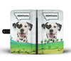 Dalmatian Dog Print Wallet Case-Free Shipping-MT State