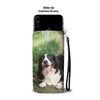Lovely Bernese Mountain Dog Print Wallet Case-Free Shipping-IN State