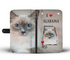 Ragdoll Cat Print Wallet Case-Free Shipping-AL State