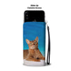 Abyssinian Cat Print Wallet Case-Free Shipping-AL State