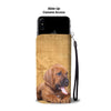 Bloodhound Print Wallet Case-Free Shipping-AL State