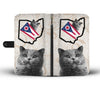 British Shorthair Cat Print Wallet Case-Free Shipping-OH State