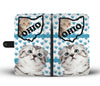 Scottish Fold Cat Paws Print Wallet Case-Free Shipping-OH State
