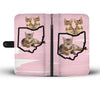 Bengal Cat Print Wallet Case-Free Shipping-OH State