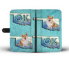 Cardigan Welsh Corgi Dog Print Wallet Case-Free Shipping-OK State