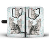 Cute American Shorthair Cat Print Wallet Case-Free Shipping-OH State