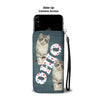 American Curl Cat Print Wallet Case-Free Shipping-OH State