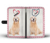 Golden Retriever Print Wallet Case-Free Shipping-OH State