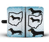 Dachshund Dog Print Wallet Case-Free Shipping-OH State