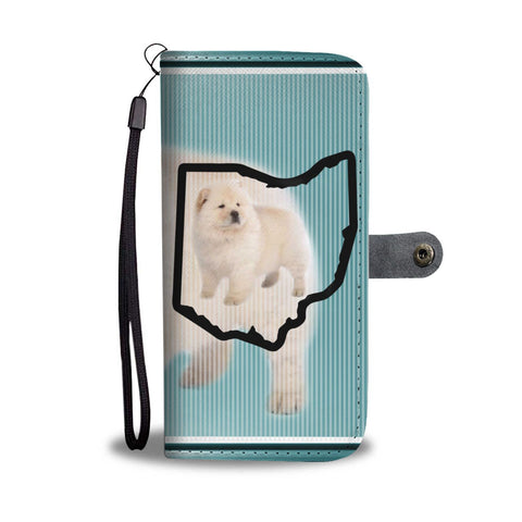 Chow Chow Dog Print Wallet Case-Free Shipping-OH State