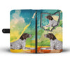 German Short Haired Pointer Print Wallet Case-Free Shipping-OH State