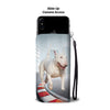 Bull Terrier Print Wallet Case-Free Shipping-OH State
