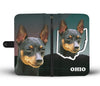 Miniature Pinscher Print Wallet Case-Free Shipping-OH State