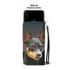 Miniature Pinscher Print Wallet Case-Free Shipping-OH State