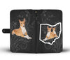 Basenji Dog Print Wallet Case-Free Shipping-OH State
