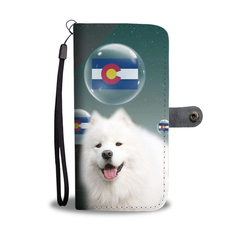 American Eskimo Dog Print Wallet Case-Free Shipping-CO State