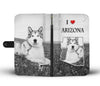 Alaskan Malamute Dog Print Wallet Case-Free Shipping-AZ State