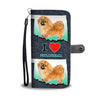 Cute Pekingese Dog Print Wallet Case-Free Shipping-OK State