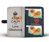 Cute Pekingese Dog Print Wallet Case-Free Shipping-OK State