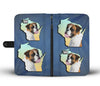 Amazing Boxer Dog Print Wallet Case-Free Shipping-WI State