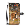 Boxer Dog Print Wallet Case-Free Shipping-AZ State