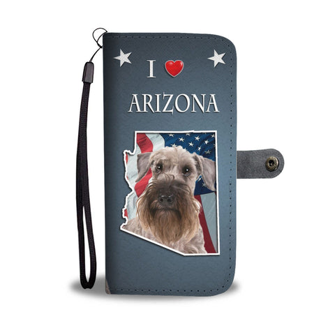 Cute Cesky Terrier Print Wallet Case-Free Shipping-AZ State