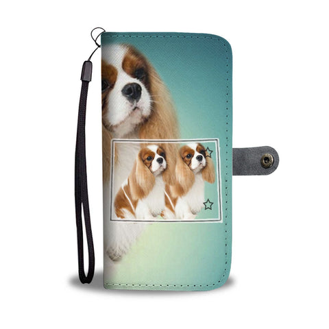 Cavalier King Charles Spaniel Print Wallet Case-Free Shipping-CO State