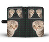Scottish Fold Cat Print Wallet Case-Free Shipping-CO State