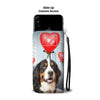 Bernese Mountain Dog Print Wallet Case-Free Shipping-CO State