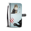 Maine Coon Cat Print Wallet Case-Free Shipping-CO State