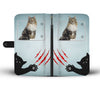 Maine Coon Cat Print Wallet Case-Free Shipping-CO State