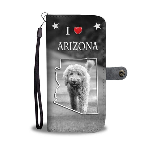 Goldendoodle Print Wallet Case-Free Shipping-AZ State