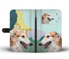 Borzoi Dog Print Wallet Case-Free Shipping-CO State