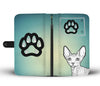 Sphynx Cat Print Wallet Case-Free Shipping-CO State