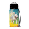 Bull Terrier Print Wallet Case-Free Shipping-WA State