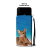 Abyssinian Cat Print Wallet Case-Free Shipping-AZ State