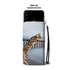 Lovely Bengal Cat Print Wallet Case-Free Shipping-AZ State