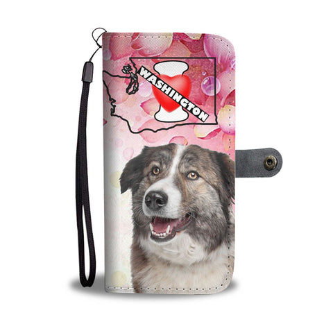 Aidi Dog Print Wallet Case-Free Shipping-WA State