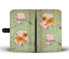 Cute Pekingese Dog Print Wallet Case-Free Shipping-AK State