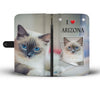 Ragdoll Cat Print Wallet Case-Free Shipping-AZ State