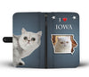 Exotic Shorthair Cat Print Wallet-Free Shipping-IA State