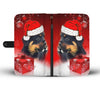 Rottweiler Christmas Print Wallet Case-Free Shipping