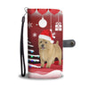Norwich Terrier Christmas Print Wallet Case-Free Shipping