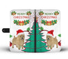 Cute Norwich Terrier Christmas Print Wallet Case-Free Shipping