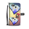 Lovely Japanese Chin Dog Print Wallet Case-Free Shipping-SC State
