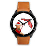Airedale Terrier On Christmas Special Wrist Watch-Free Shipping-FL State