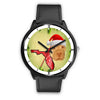 Cute Shar Pei Print On Christmas Wrist Watch-Free Shipping-FL State